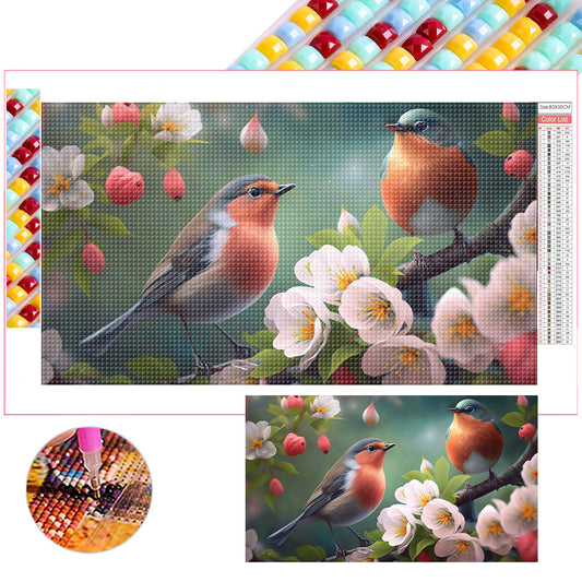 Robin - Full Square Drill Diamond Painting 70*40CM