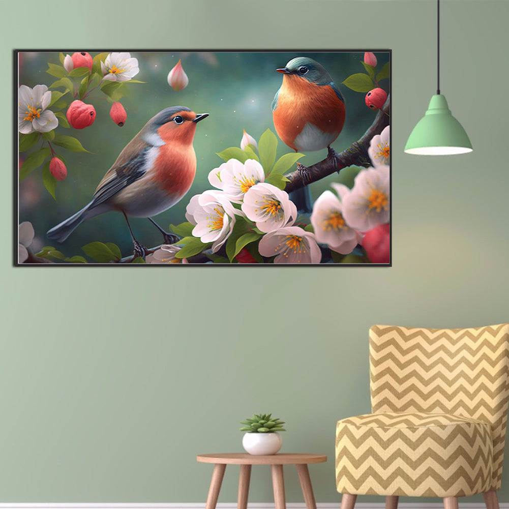 Robin - Full Square Drill Diamond Painting 70*40CM