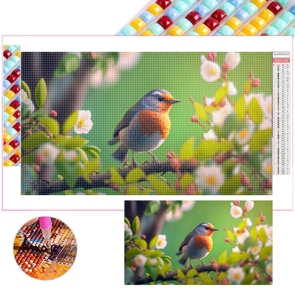 Robin - Full Square Drill Diamond Painting 70*40CM