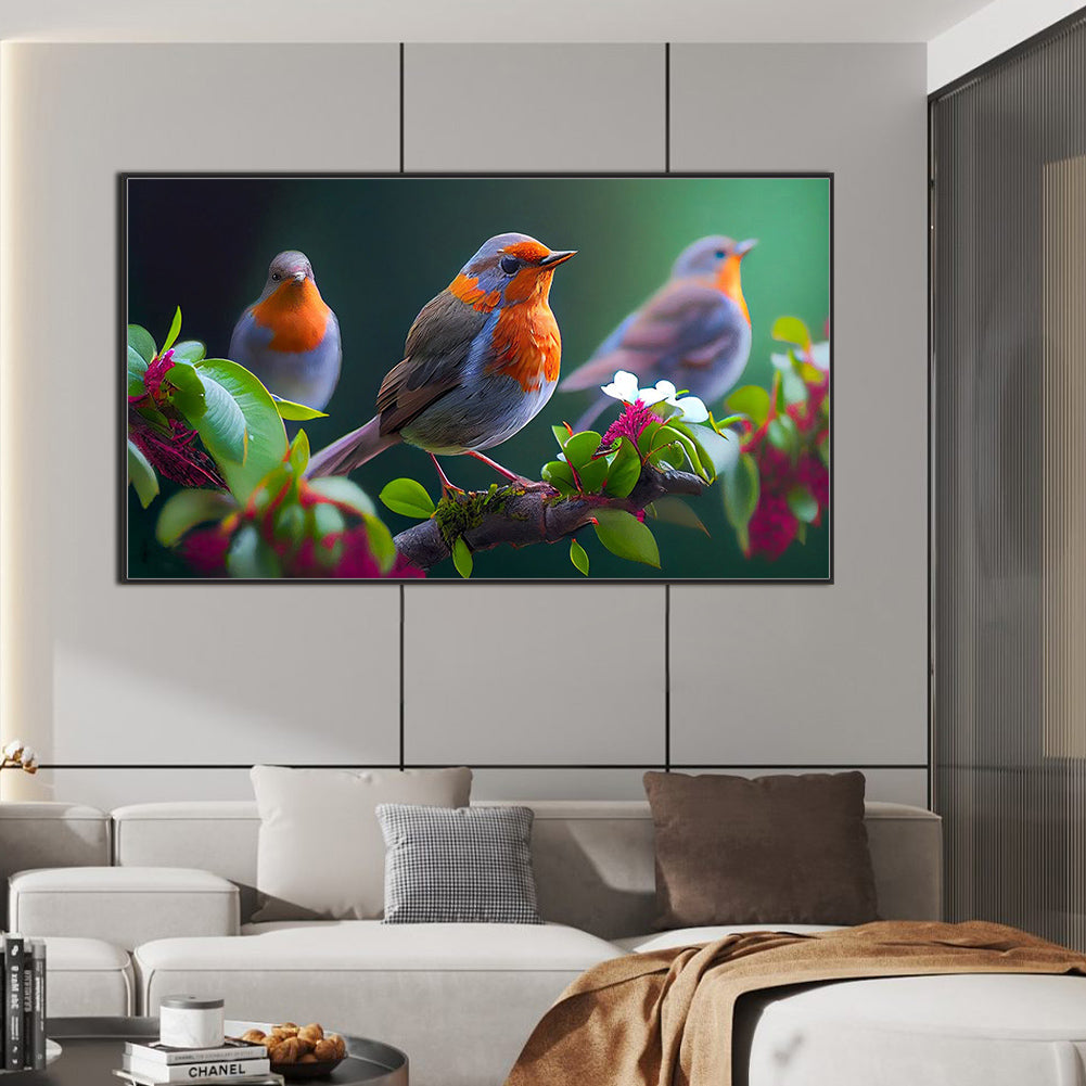 Robin - Full Square Drill Diamond Painting 70*40CM