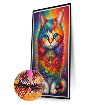 Color Kitten - Full Square Drill Diamond Painting 40*70CM