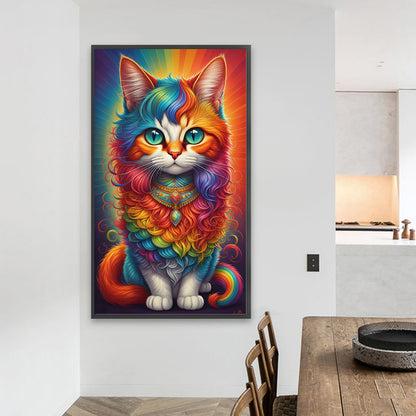 Color Kitten - Full Square Drill Diamond Painting 40*70CM