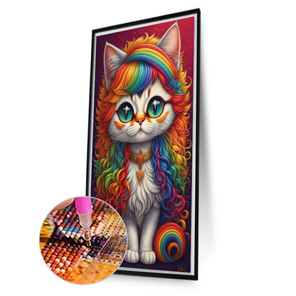 Color Kitten - Full Square Drill Diamond Painting 40*70CM