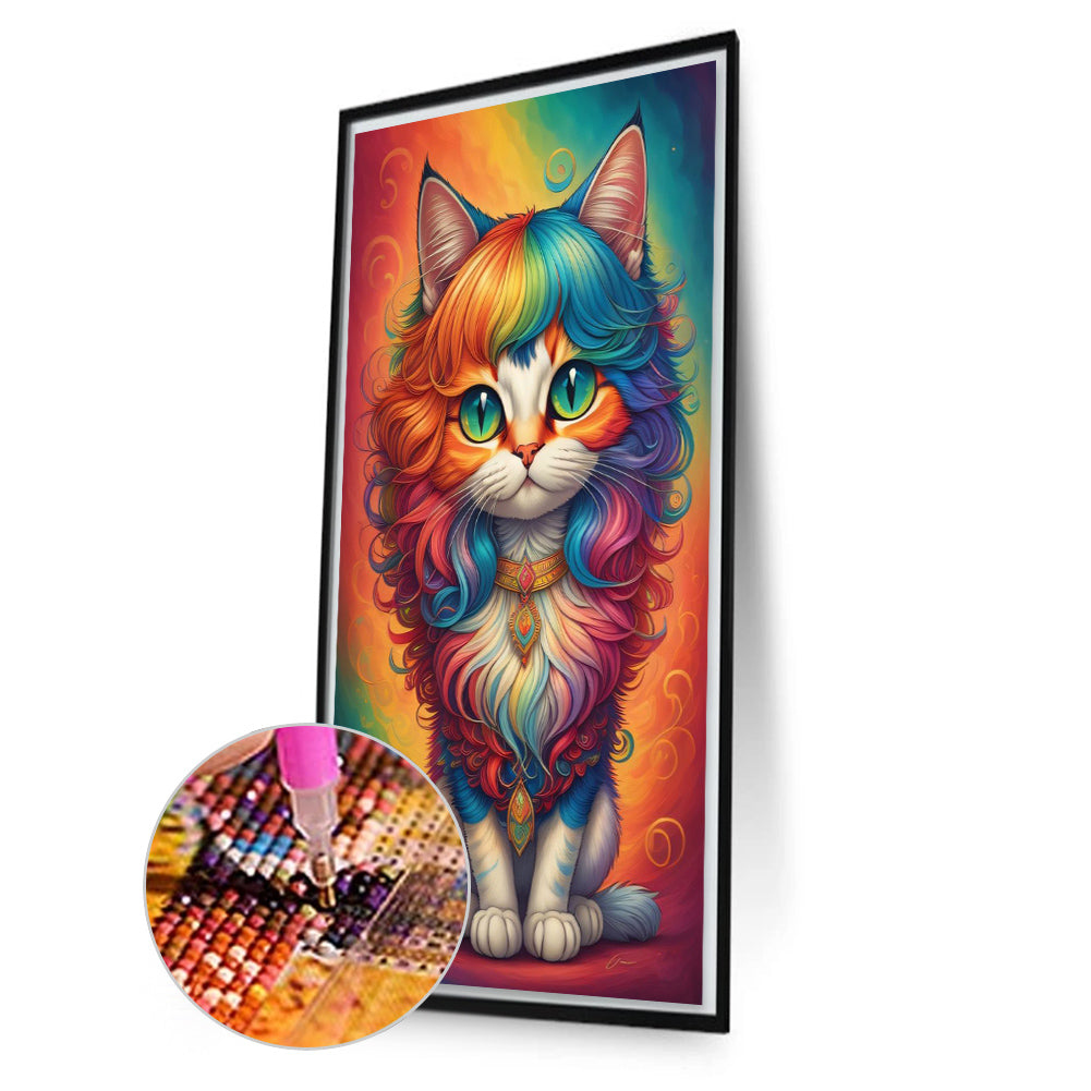 Color Kitten - Full Square Drill Diamond Painting 40*70CM