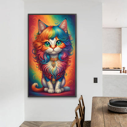 Color Kitten - Full Square Drill Diamond Painting 40*70CM