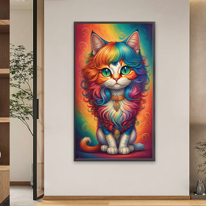 Color Kitten - Full Square Drill Diamond Painting 40*70CM