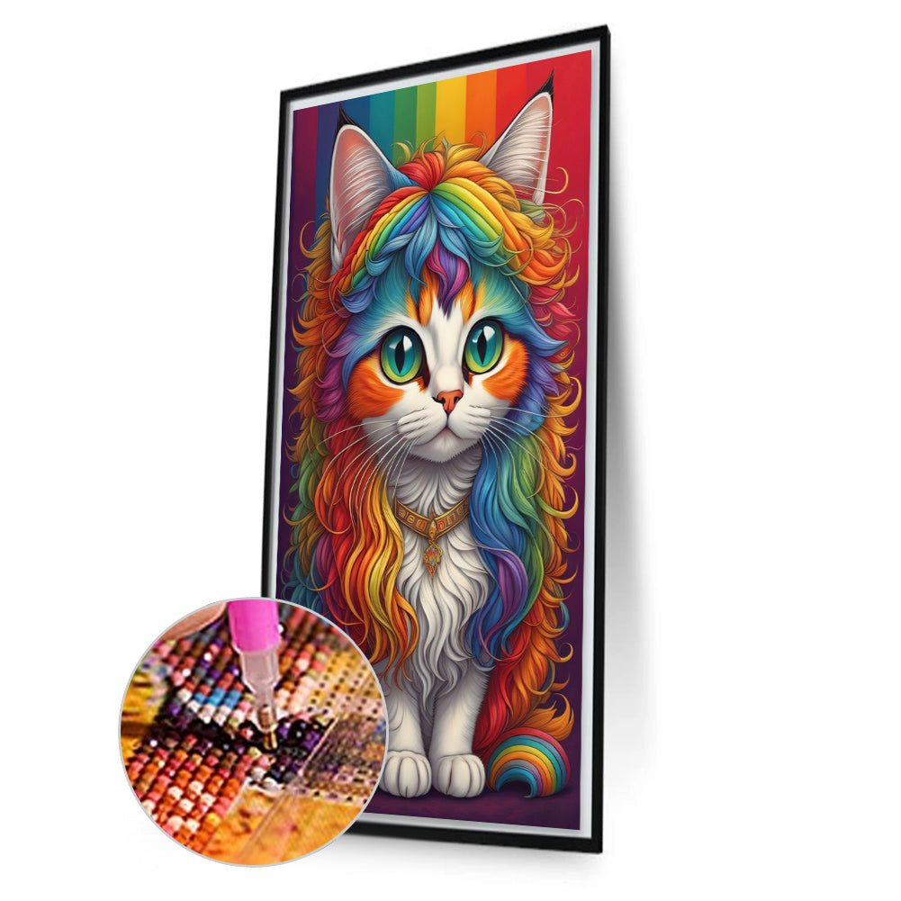 Color Kitten - Full Square Drill Diamond Painting 40*70CM