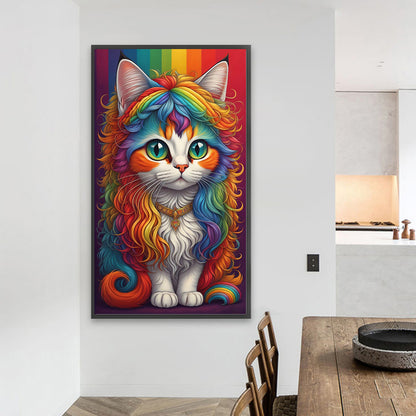 Color Kitten - Full Square Drill Diamond Painting 40*70CM