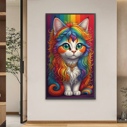 Color Kitten - Full Square Drill Diamond Painting 40*70CM