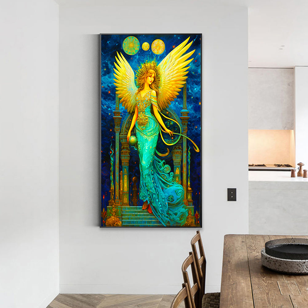 Greek Angel Girl - Full Round Drill Diamond Painting 40*70CM