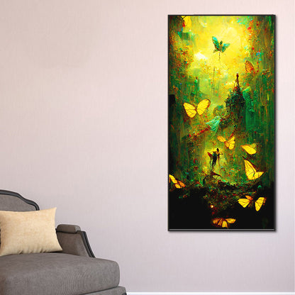 Butterfly Ruins - Full Round Drill Diamond Painting 40*80CM