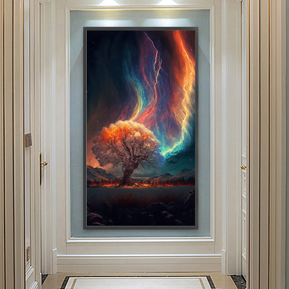 Night Aurora - Full Round Drill Diamond Painting 40*70CM