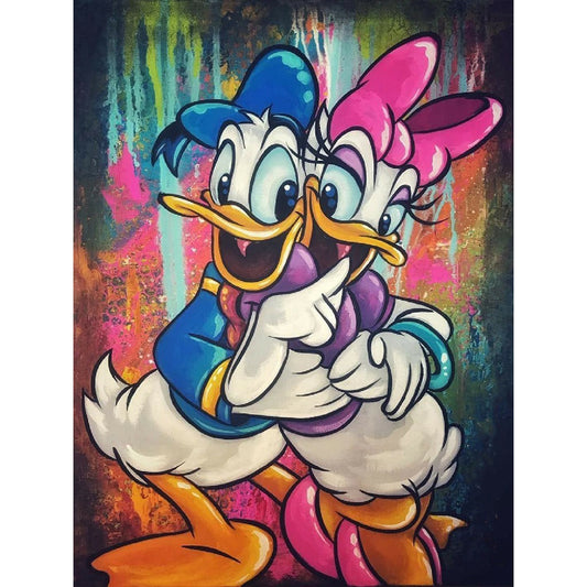 Donald Duck - Full Round Drill Diamond Painting 30*40CM