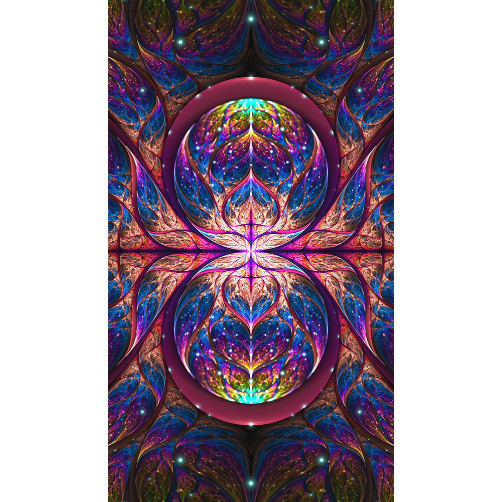 Meditation Mandala - Full Round Drill Diamond Painting 40*70cm