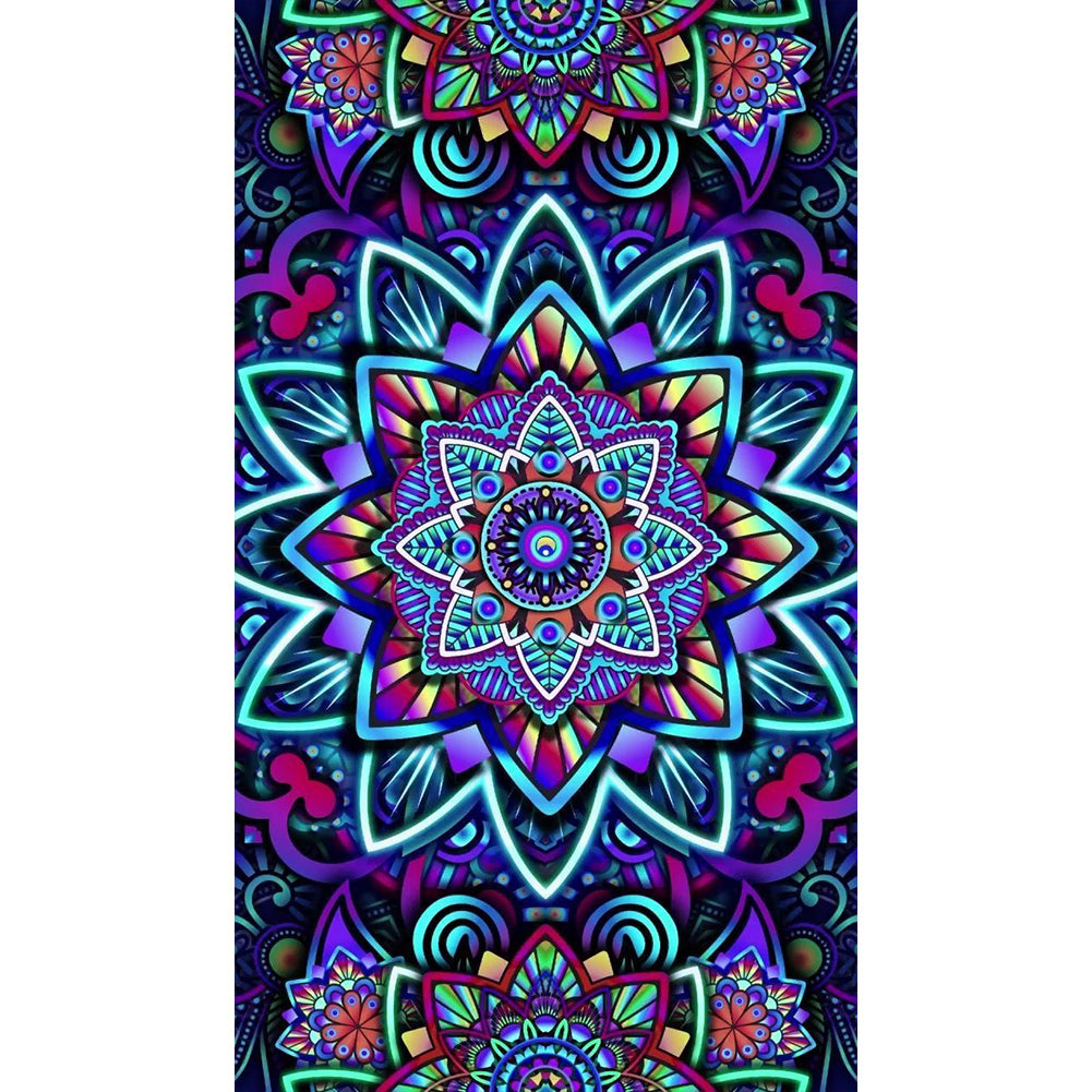 Mandala - Full Round Drill Diamond Painting 40*70cm