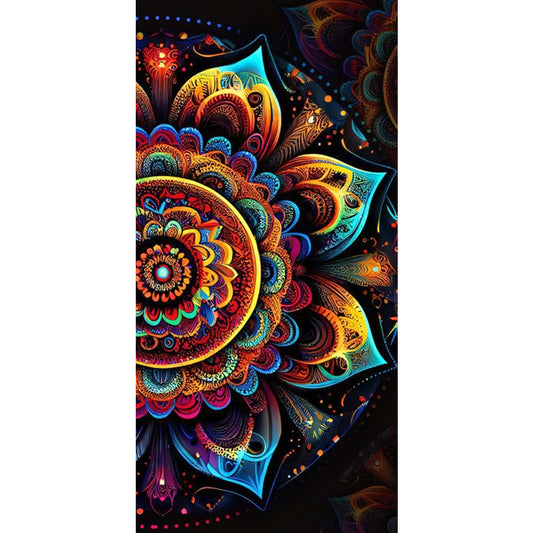 Twin Mandala - Full Round Drill Diamond Painting 40*80cm