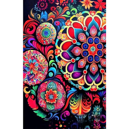 Flowers And Plants - Full Round Drill Diamond Painting 45*70cm