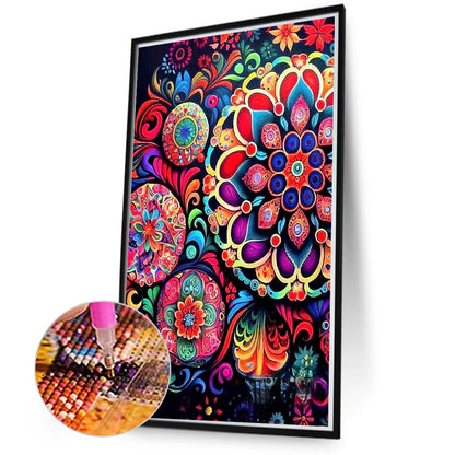 Flowers And Plants - Full Round Drill Diamond Painting 45*70cm