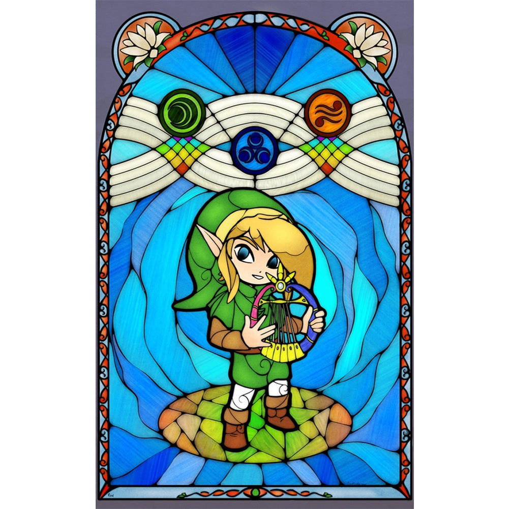 Zelda Art - Full Round Drill Diamond Painting 50*80CM