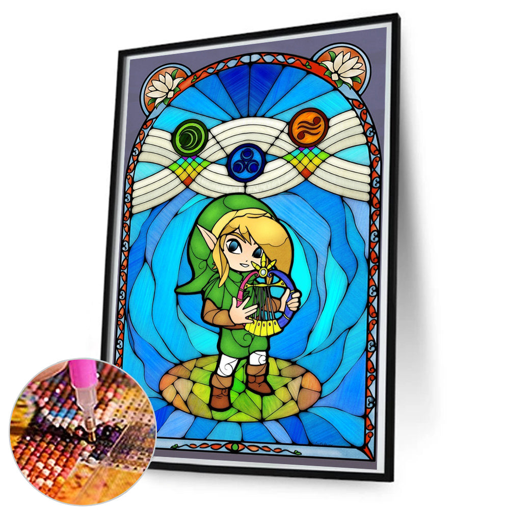Zelda Art - Full Round Drill Diamond Painting 50*80CM
