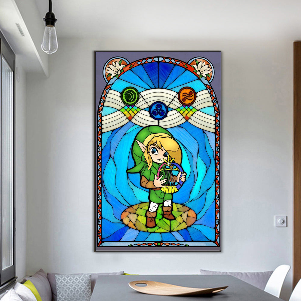 Zelda Art - Full Round Drill Diamond Painting 50*80CM