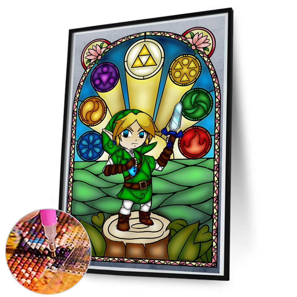 Zelda Art - Full Round Drill Diamond Painting 50*80CM
