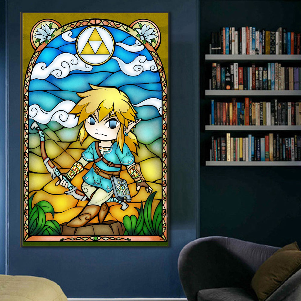 Zelda Art - Full Round Drill Diamond Painting 50*80CM