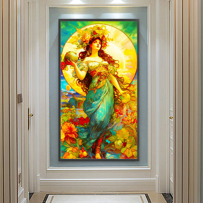 Harvest Goddess - Full Round Drill Diamond Painting 40*70CM
