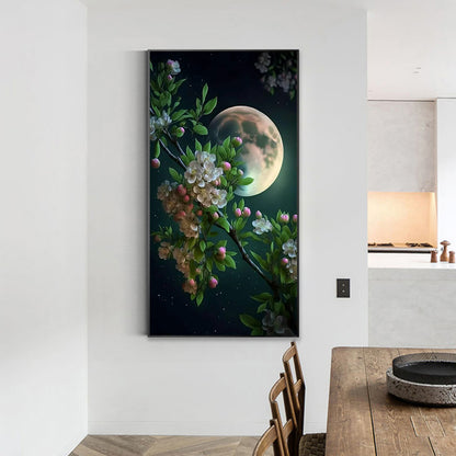 Flower Branch - Full Round Drill Diamond Painting 40*70CM