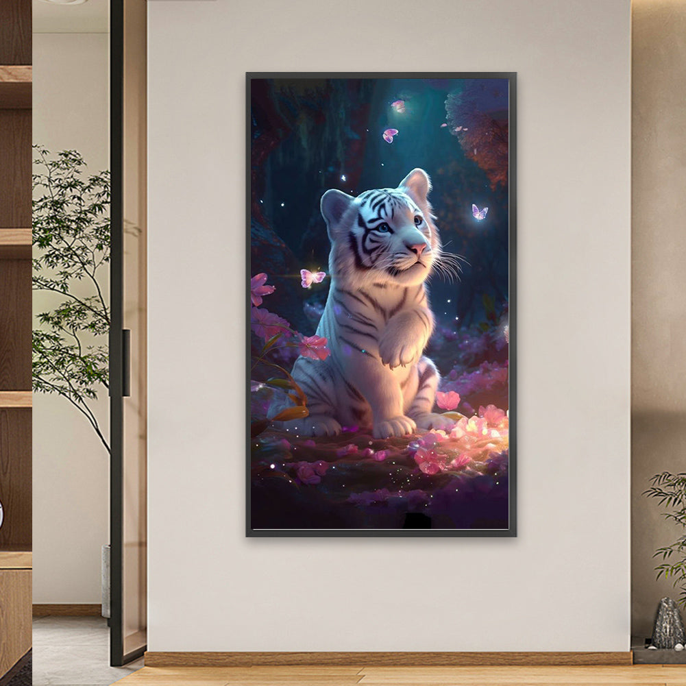 Tiger - Full Square Drill Diamond Painting 40*70CM