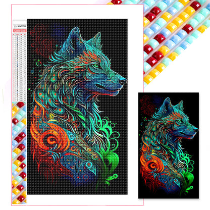 Colorful Animals - Full Square Drill Diamond Painting 40*70CM