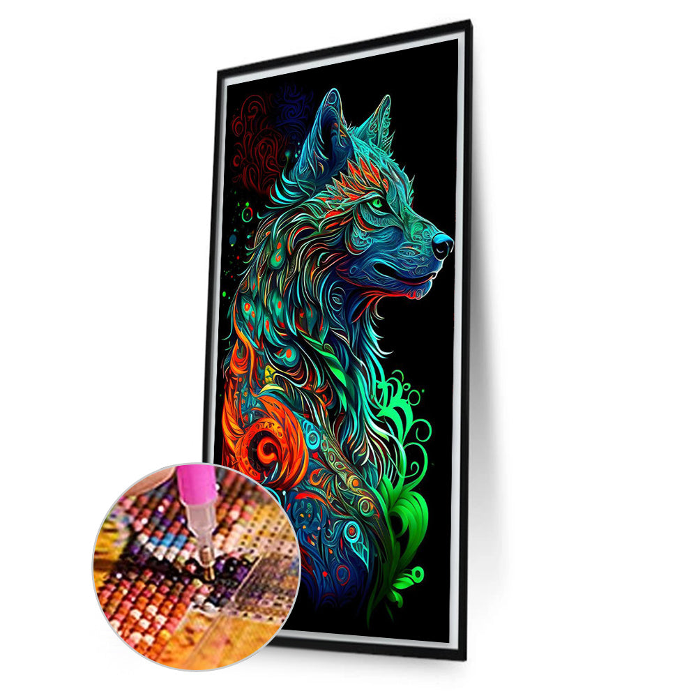 Colorful Animals - Full Square Drill Diamond Painting 40*70CM