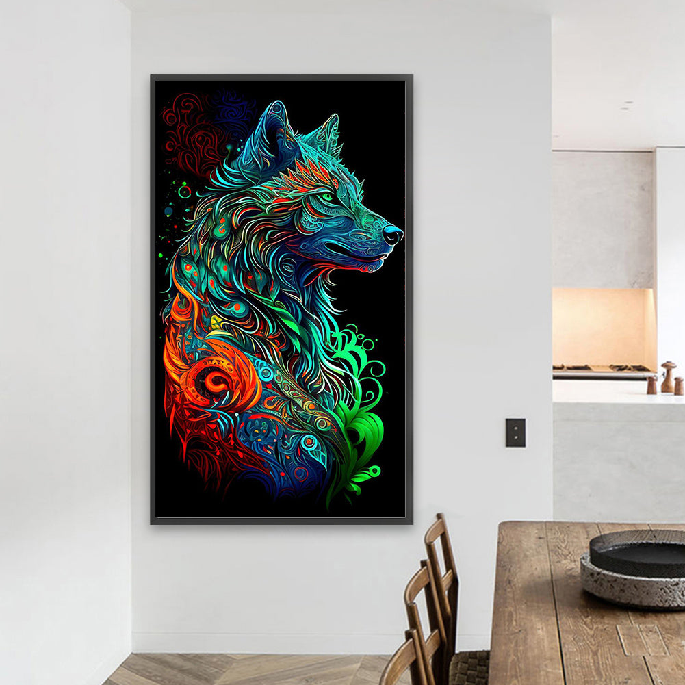 Colorful Animals - Full Square Drill Diamond Painting 40*70CM