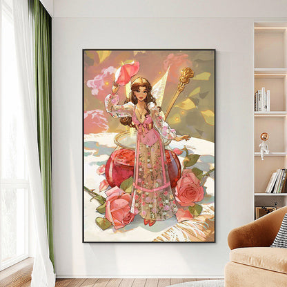 Princess Rose - Full Round Drill Diamond Painting 50*70CM