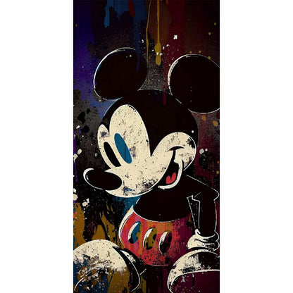Mickey Mouse - Full Round Drill Diamond Painting 40*80CM