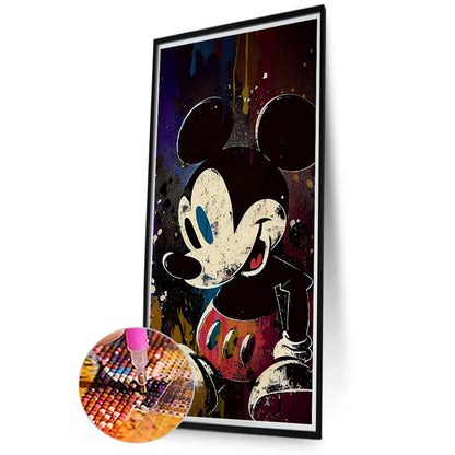 Mickey Mouse - Full Round Drill Diamond Painting 40*80CM