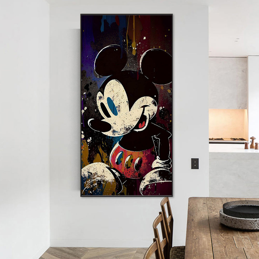 Mickey Mouse - Full Round Drill Diamond Painting 40*80CM