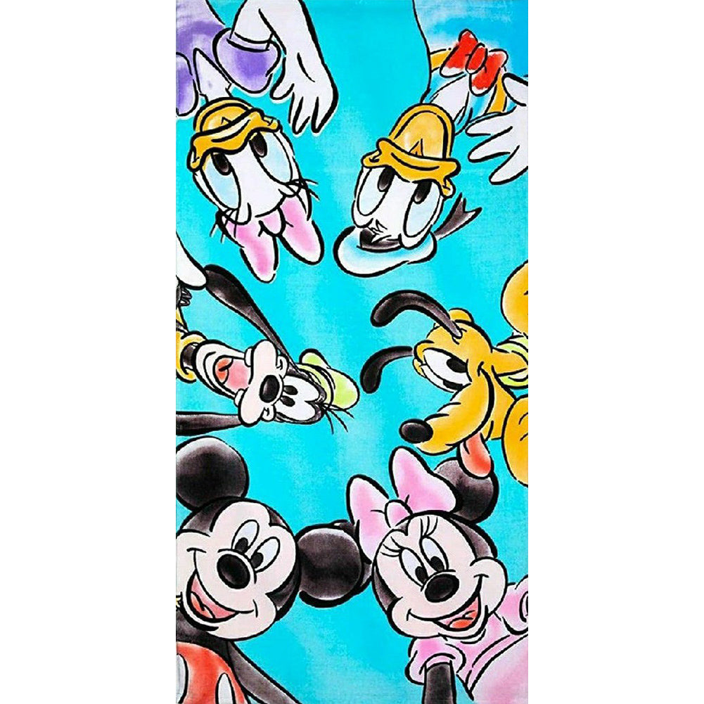 Mickey Mouse - Full Round Drill Diamond Painting 40*80CM