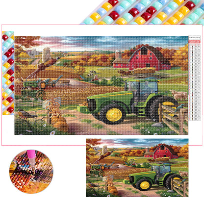 Farm Estate - Full Square Drill Diamond Painting 70*40CM