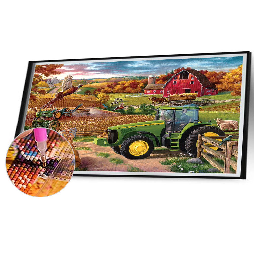 Farm Estate - Full Square Drill Diamond Painting 70*40CM