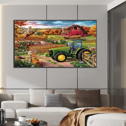 Farm Estate - Full Square Drill Diamond Painting 70*40CM