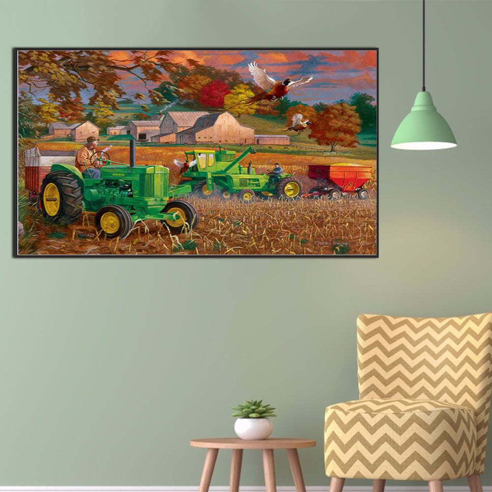 Farm Estate - Full Square Drill Diamond Painting 70*40CM