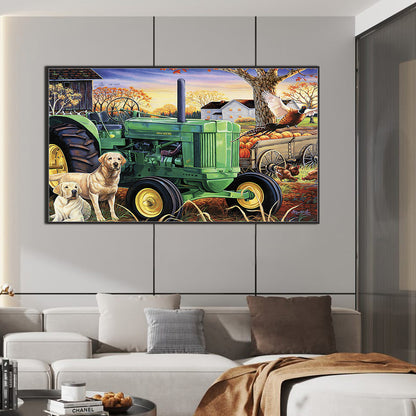 Farm Estate - Full Square Drill Diamond Painting 70*40CM