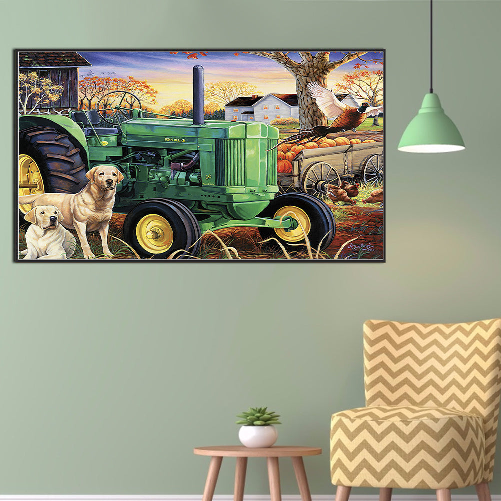 Farm Estate - Full Square Drill Diamond Painting 70*40CM