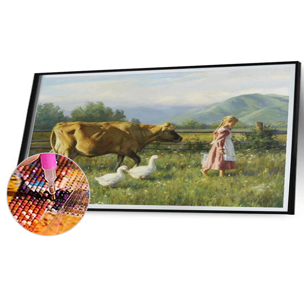 Farm Estate - Full Square Drill Diamond Painting 70*40CM