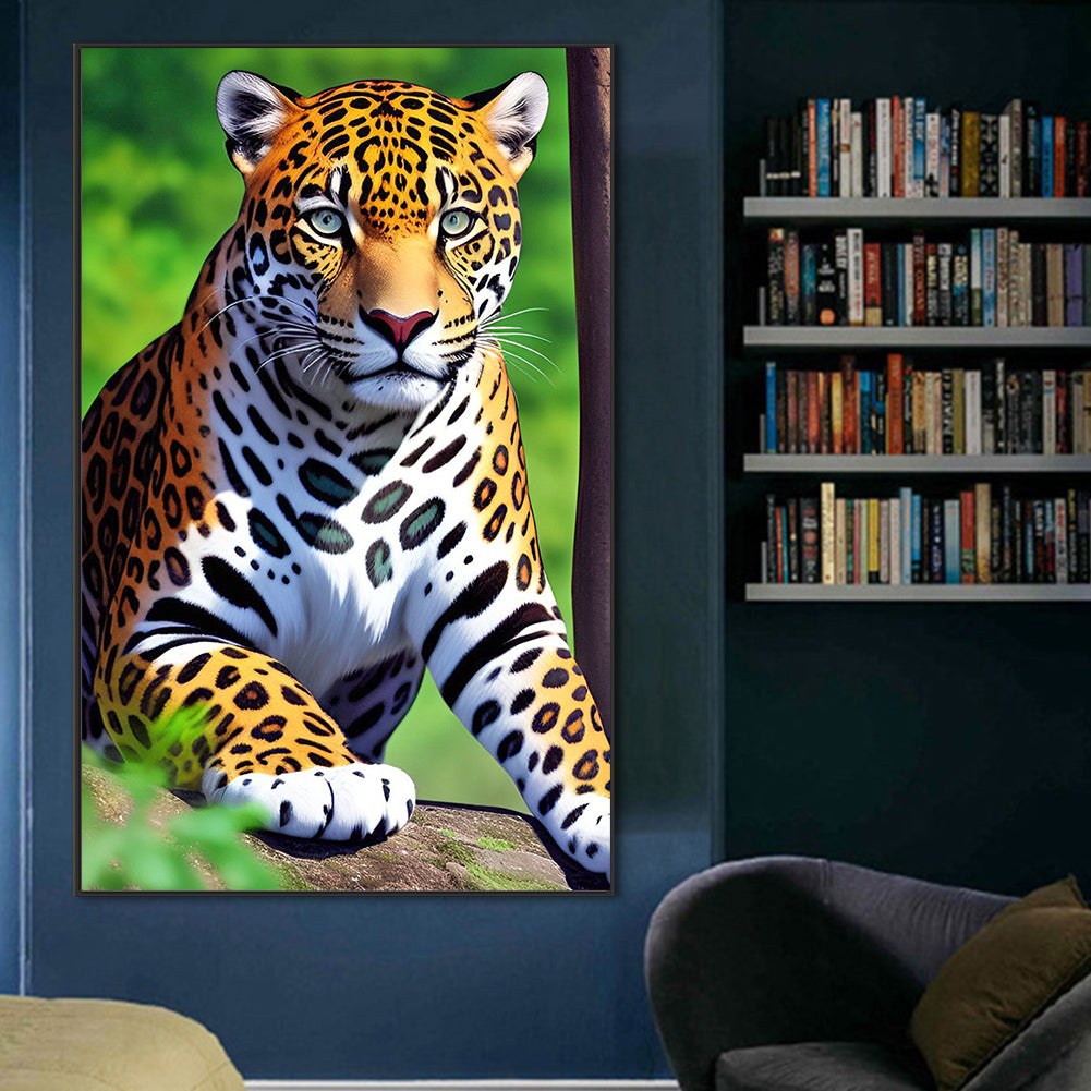 Leopard - Full Round Drill Diamond Painting 50*80CM