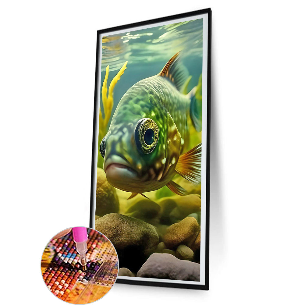 Walleye - Full Round Drill Diamond Painting 40*80CM