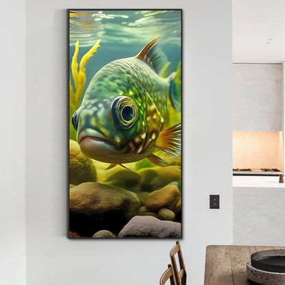 Walleye - Full Round Drill Diamond Painting 40*80CM