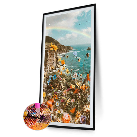 The Flowers - Full Round Drill Diamond Painting 40*70CM