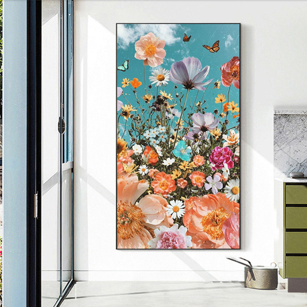 The Flowers - Full Round Drill Diamond Painting 40*70CM